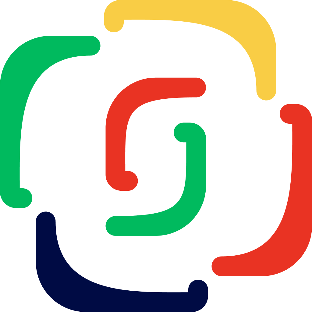 Sportly brand icon - multi-color mark